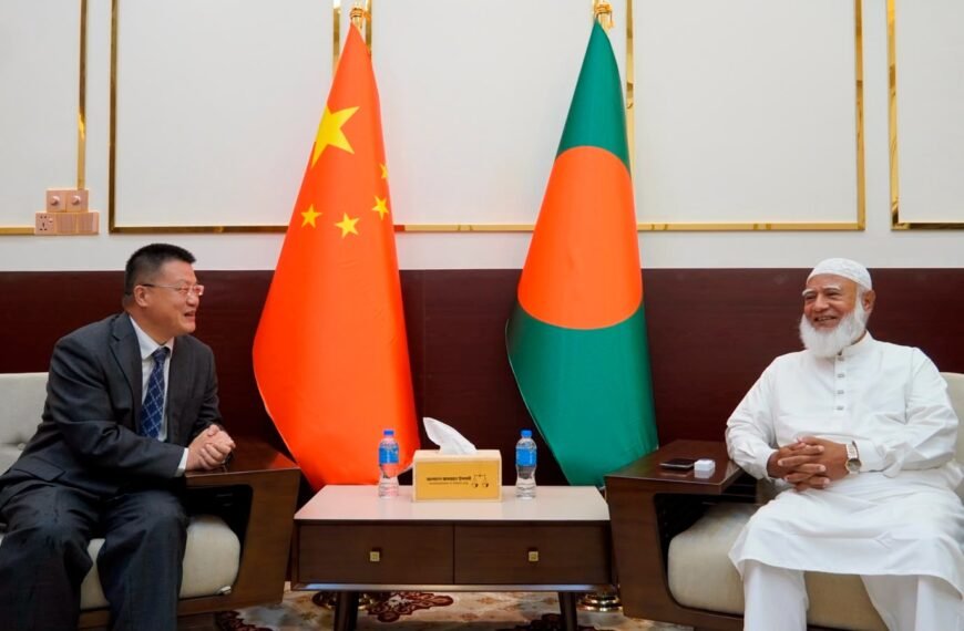 বিরোধীদলীয় নেতার সাথে সৌজন্য সাক্ষাৎ করলেন চীনের&hellip;