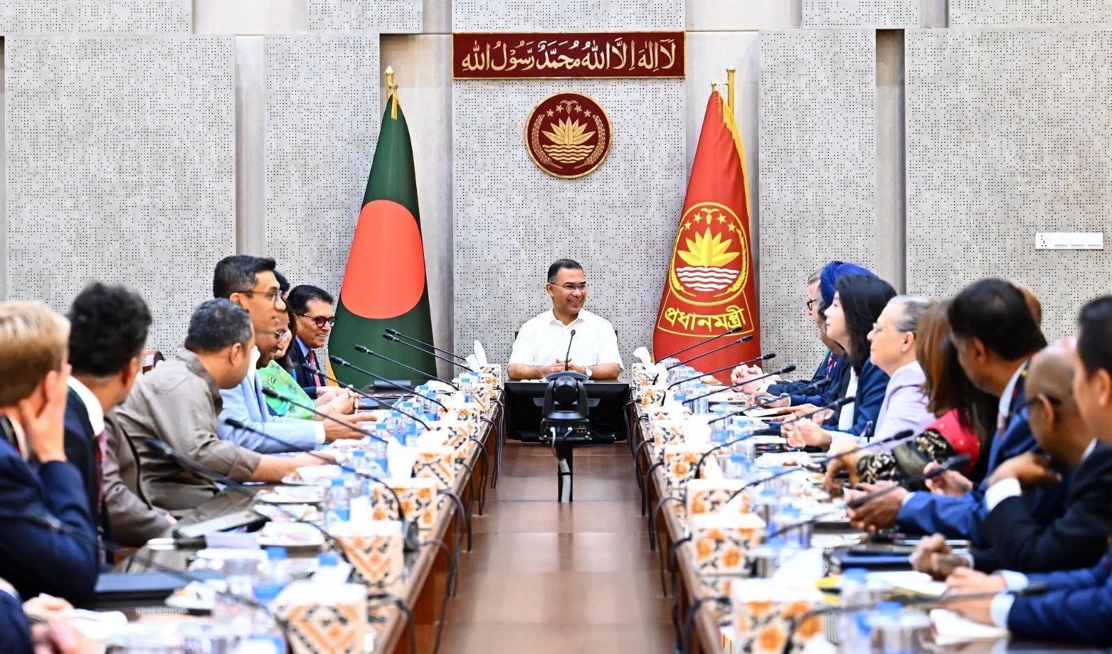প্রধানমন্ত্রী তারেক রহমানের সঙ্গে বৈঠক করলেন ইউএস-বাংলাদেশ বিজনেস কাউন্সিলের প্রতিনিধিদল