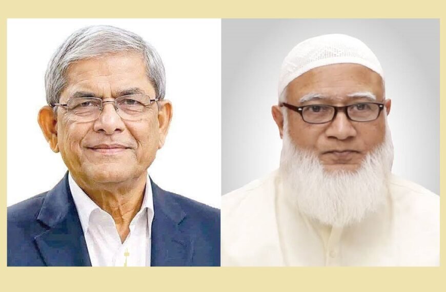 মির্জা ফখরুলকে রাষ্ট্রপতি নির্বাচিত হওয়ায়&hellip;