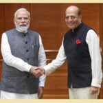 ভারতের প্রধানমন্ত্রী নরেন্দ্র মোদীর সঙ্গে…