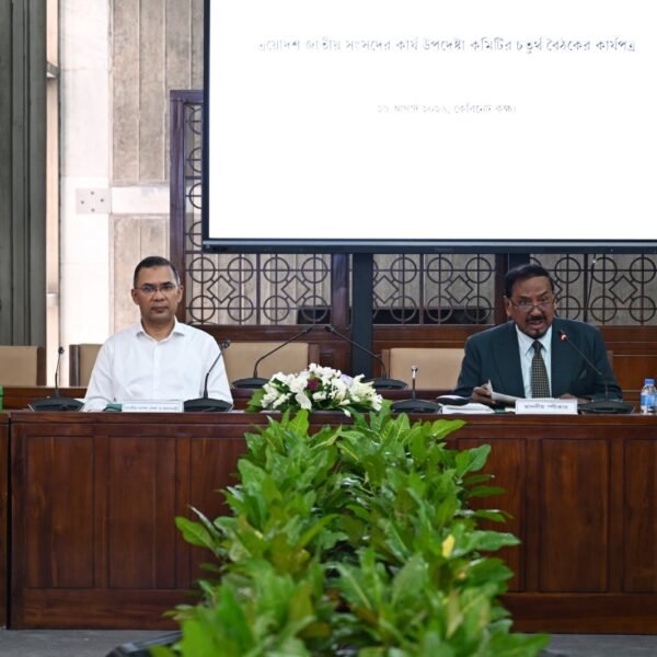 স্পীকারের সভাপতিত্বে ত্রয়োদশ জাতীয় সংসদের কার্য উপদেষ্টা কমিটির ৪র্থ বৈঠক অনুষ্ঠিত
