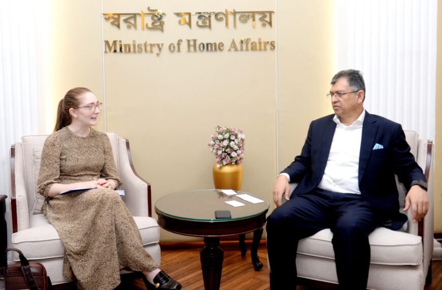 স্বরাষ্ট্রমন্ত্রীর সঙ্গে সৌজন্য সাক্ষাৎ করলেন&hellip;