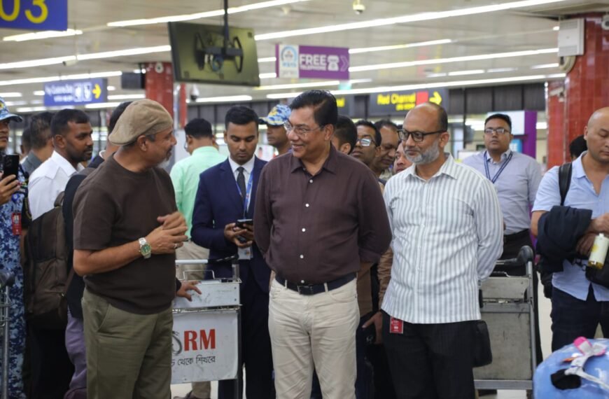 হযরত শাহজালাল আন্তর্জাতিক বিমানবন্দরে আকস্মিক পরিদর্শন করলেন&hellip;
